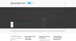 Desktop Screenshot of mountkinabaluclimb.com